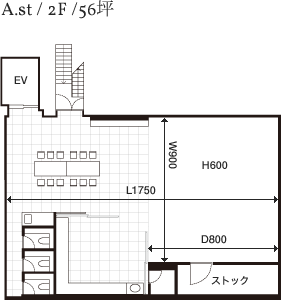 A.st / 2F /56坪