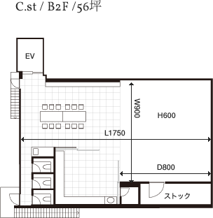 C.st / B2F /56坪